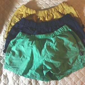Lot of Patagonia Barely Baggies!